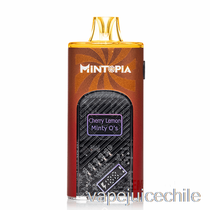 Vape Chile Mintopia Turbo 9000 Desechable Cereza Limón Menta Os